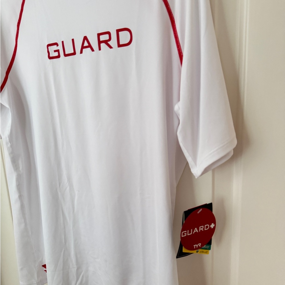 NWT Lifeguard Rash Guard Top - Picture 2 of 6